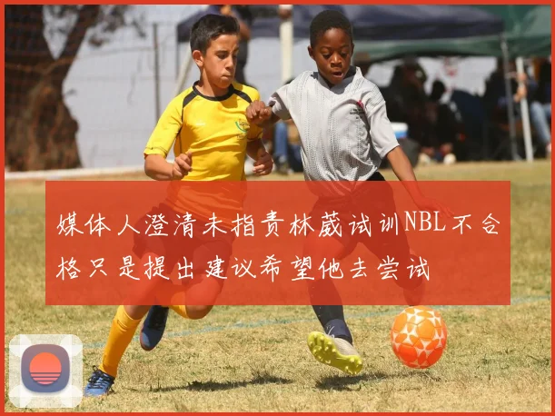 媒体人澄清未指责林葳试训NBL不合格只是提出建议希望他去尝试